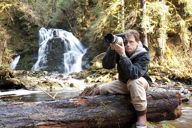 An intimate outdoor destination portrait.