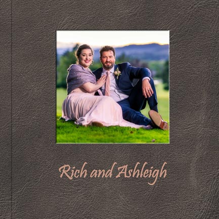 Transitions In Time wedding album.
