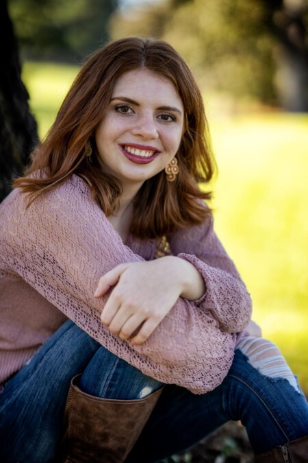 A Transitions In Time senior portrait.
